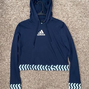 Adidas Cropped Hoodie